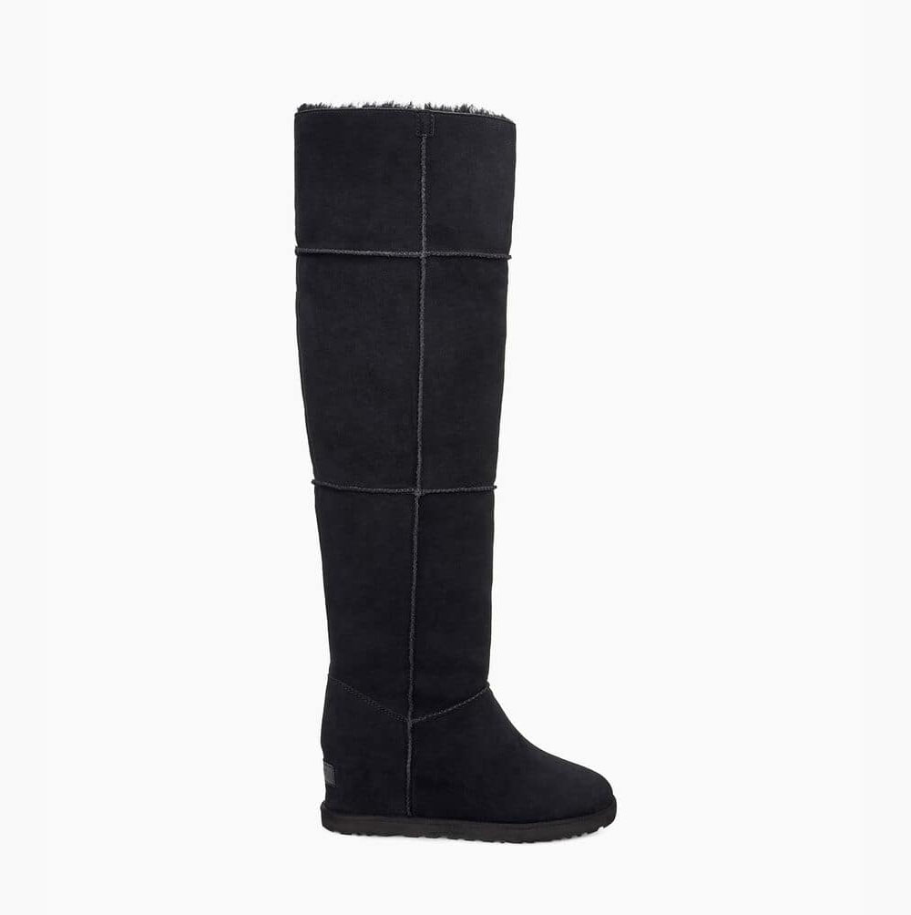 UGG Classic Femme OTK - Boots Dame - Svart (NO-S908)